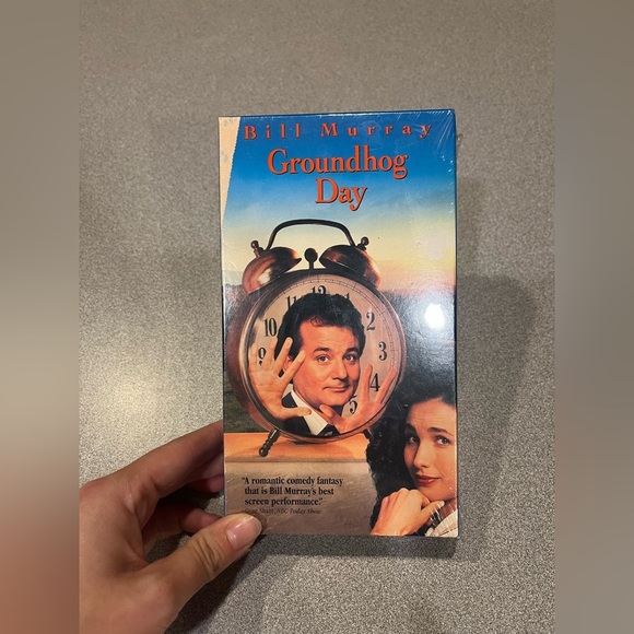 Other - Bill Murray’s Groundhog Day NEW AND SEALED VHS Tape